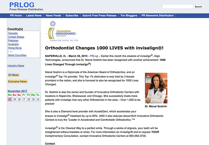 press-releaselocal-orthodontist-recognized-for-changing-1000-lives-with-invisalign