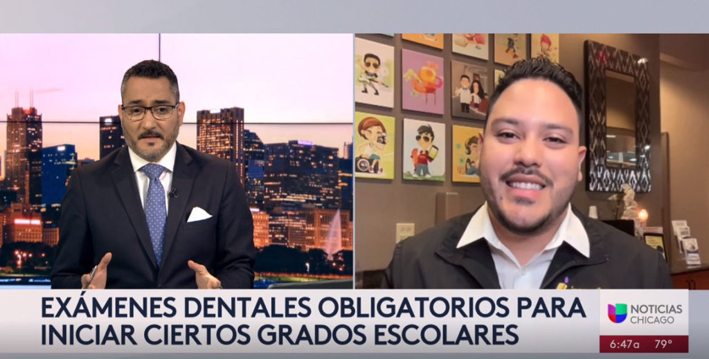 Univision Chicago: Innovative Dental Partners Reminds Parents of Important Back-to-School Law