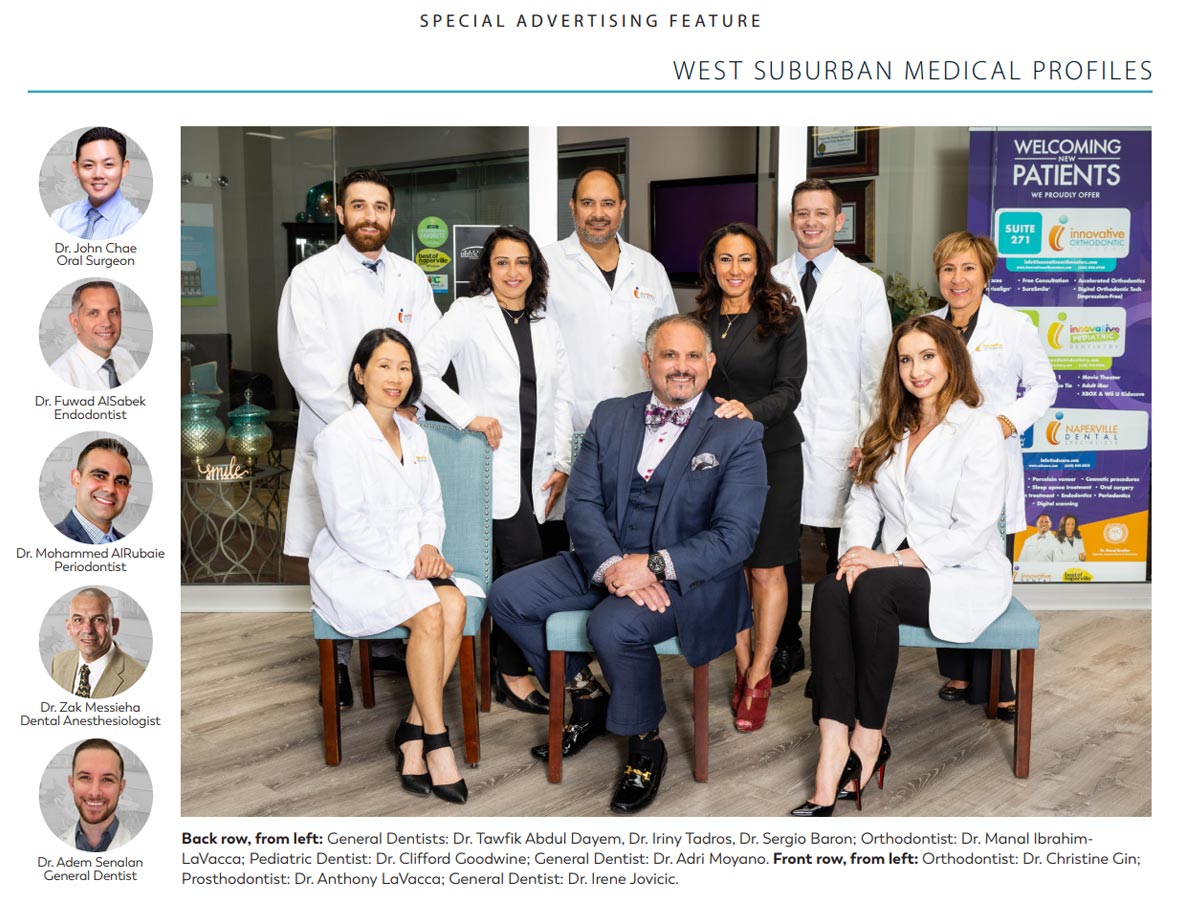 Dr. Christine Gin & Dr Manal Ibrahim featured in Naperville Magazine Medical Profiles